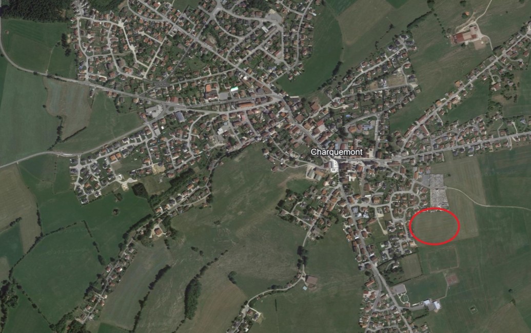 CHARQUEMONT "Le Bas du Village", terrains viabilisés à bâtir