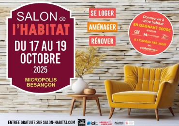 Finn-Est sera présent au Salon de l'Habitat à Besançon les 17, 18 & 19 octobre 2025