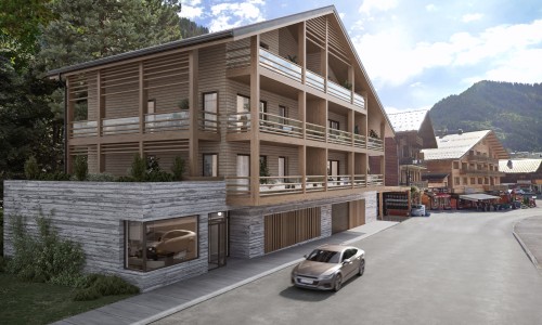 CHÂTEL -  Appartement T3 - Résidence de standing "Le Panorama"