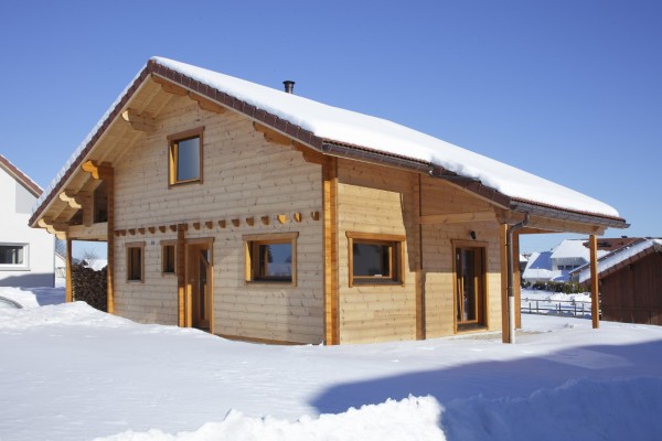 Chalet traditionnel en madriers 2