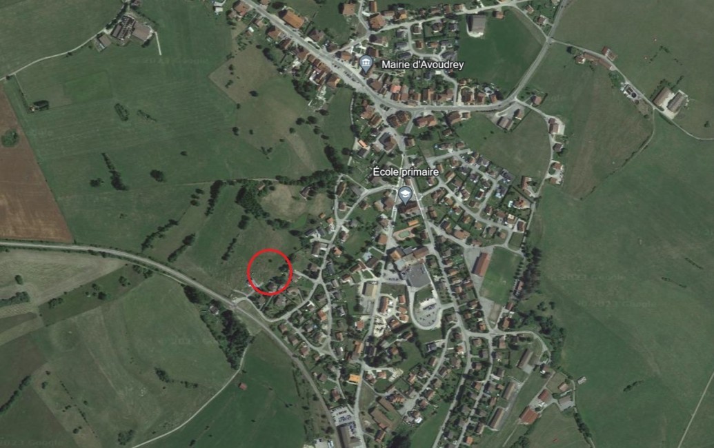 AVOUDREY, parcelles viabilisées à bâtir (la passote)