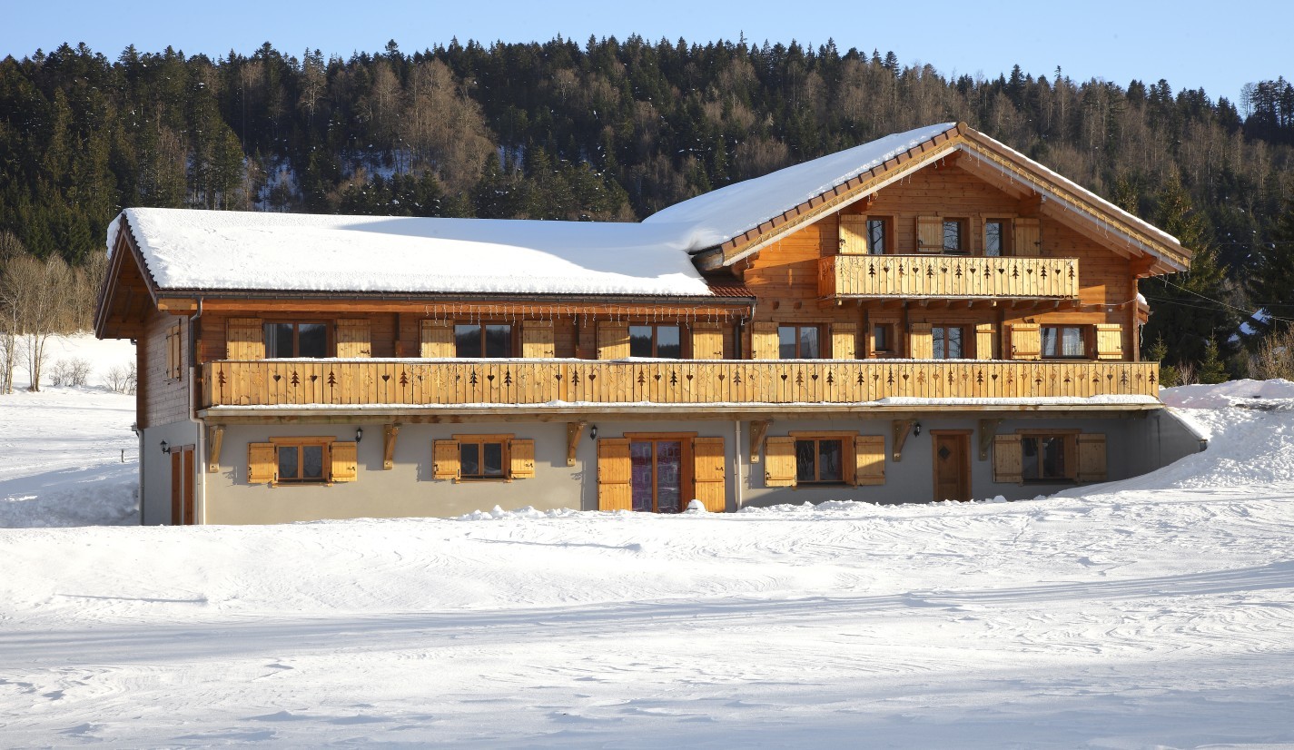 Logement collectif en bois - La Chaux