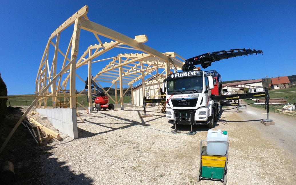 Offre d’emploi charpentier/grutier (H/F) en CDI