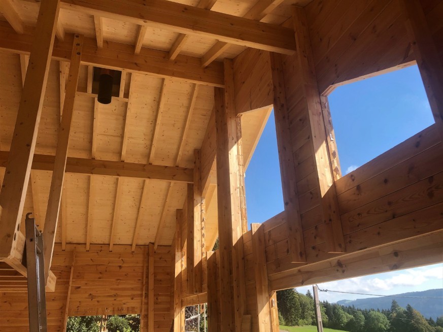 Kit chalet ou maison bois contemporaine