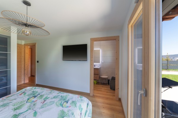 Maison bois contemporaine sur 3 niveaux (Villers-le-Lac)