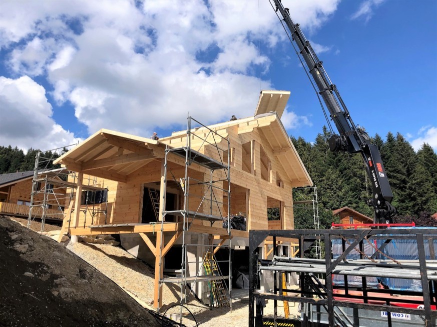 Kit chalet ou maison bois contemporaine