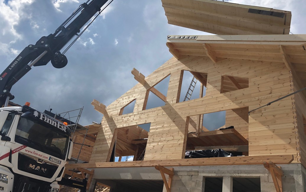 La maison bois est de plus en plus attractive