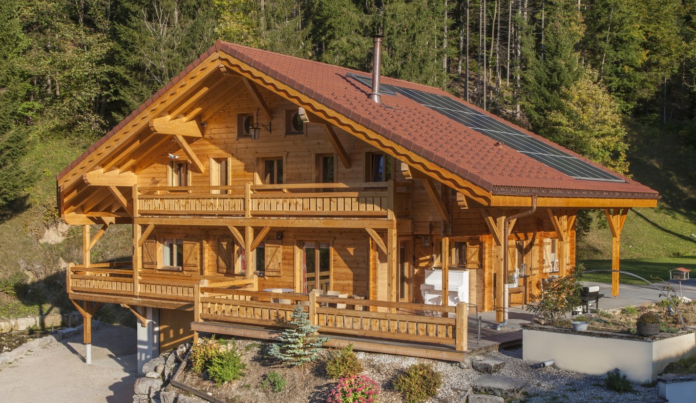 Les maisons bois Finn-Est ont un style, le vôtre - Style chalet bois