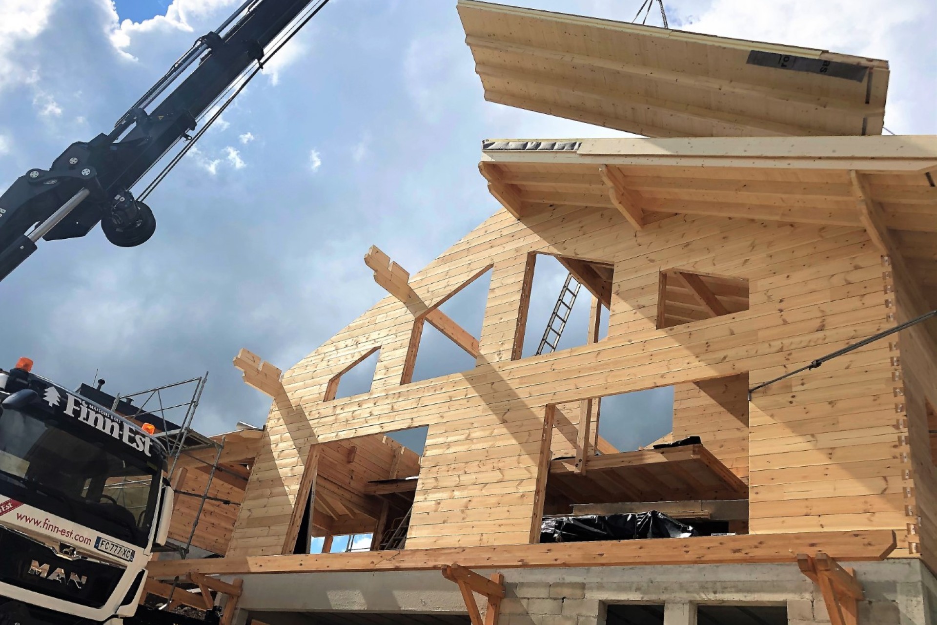 Maison bois en kit - Construisez vous-même votre maison Finn-Est !